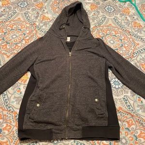 Paperdenim&cloth medium gray hoodie